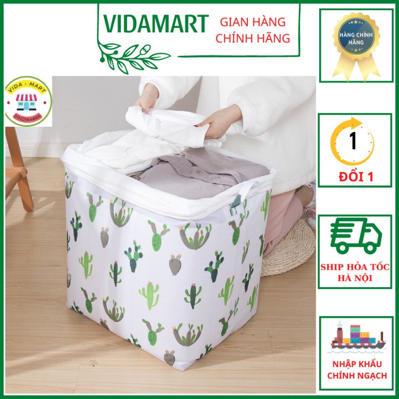Túi Đựng Quần Áo, Chăn Màn Cỡ Lớn 100 Lít Họa Tiết Bắt Mắt (TV100L) Chất Liệu Bền Đẹp Khả Năng Chống Thấm Rất Tốt SP1496