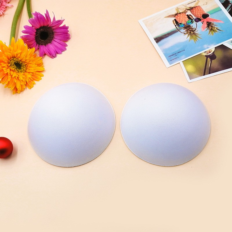 Cặp mút xốp Aoweinisi lót áo ngực hình tam giác/ tròn màu tùy chọn mềm mại thoải mái dành cho bạn gái