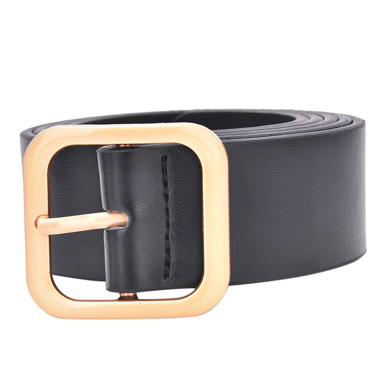 [factoryoutlet]Fashion Women Girls Belts Leather Square Metal Pin Buckle Waist Belt Waistband Cool | BigBuy360 - bigbuy360.vn