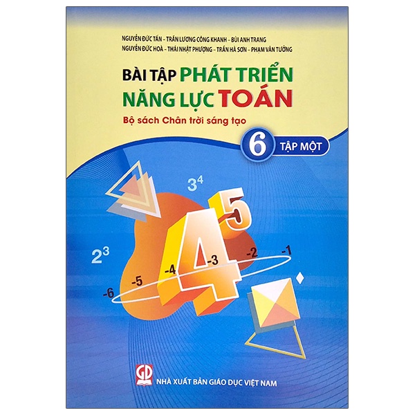 Sách Bài Tập Phát Triển Năng Lực Toán Lớp 6 - Tập 1 (Bộ Sách Chân Trời Sáng Tạo)