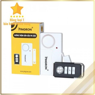 [FreeShip – hàng Auth] Chuông Báo Chống Trộm Gắn Cửa Kèm Remote Điều Khiển Pingron PR-C03