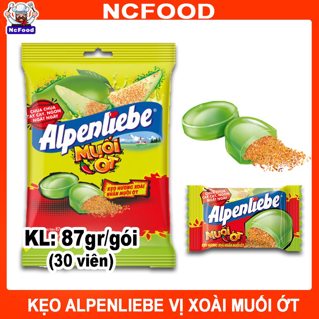 [SET 100 VIÊN] Kẹo Alpenliebe Mix 10-12 Vị (NCFOOD)