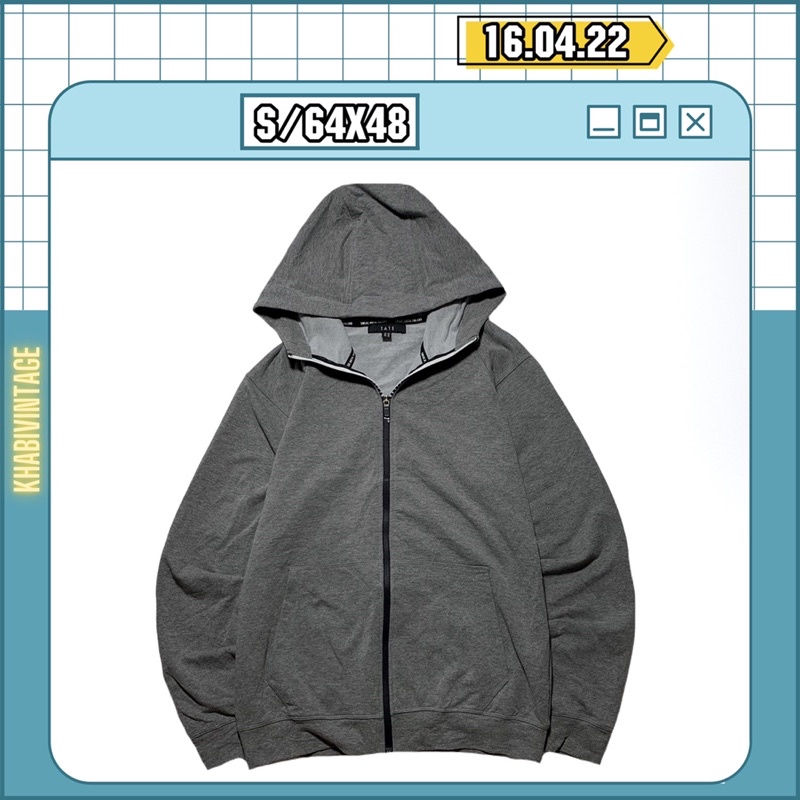 Áo hoodie zip 2hand tuyển loại 1 - Khabi Vintage