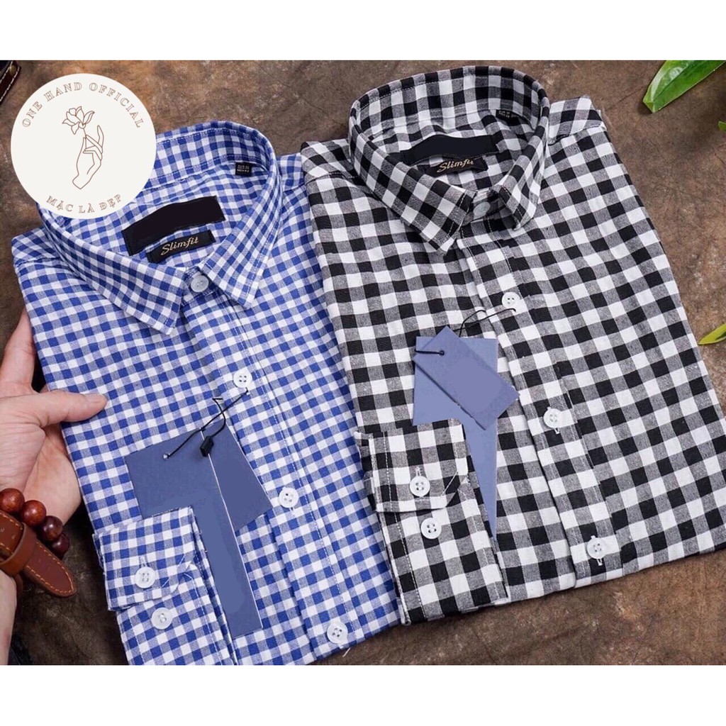 Sơ Mi Nam Dài Tay 💕1𝖍𝖆𝖓𝖉💕 Áo Kẻ Caro Đủ Size Dánh Cho Nam Mặc Văn Phòng - Mặc Là Đẹp -  Mã SMCRH | BigBuy360 - bigbuy360.vn