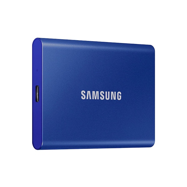 Ổ cứng di động SSD Samsung T7 Portable 500Gb tốc độ 1050MB/s -Màu Xanh