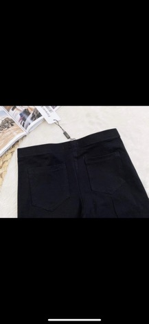 2 quần legging co dãn f21 vải dư