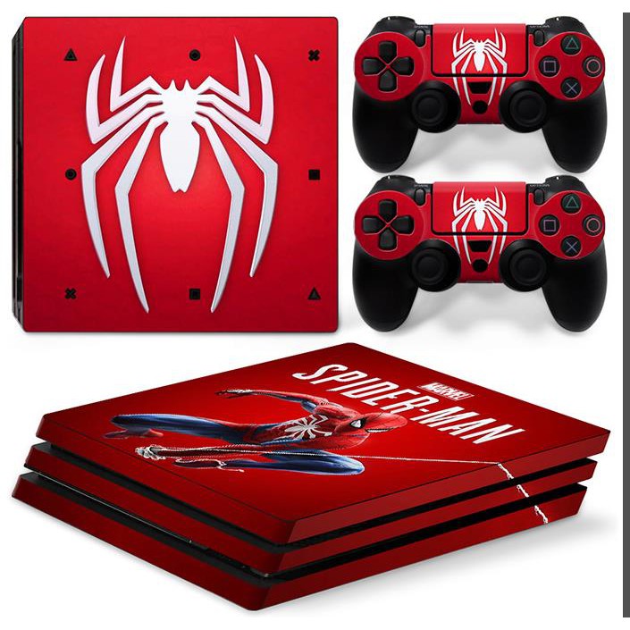 Dán lụa ps4 pro spider man 5 mẫu khác nhau