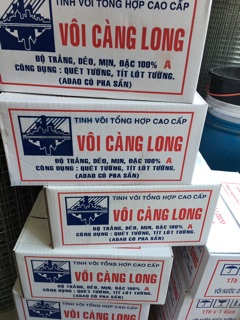 Vôi quét tường Càn Long  pha sẵn, thùng 2 kg