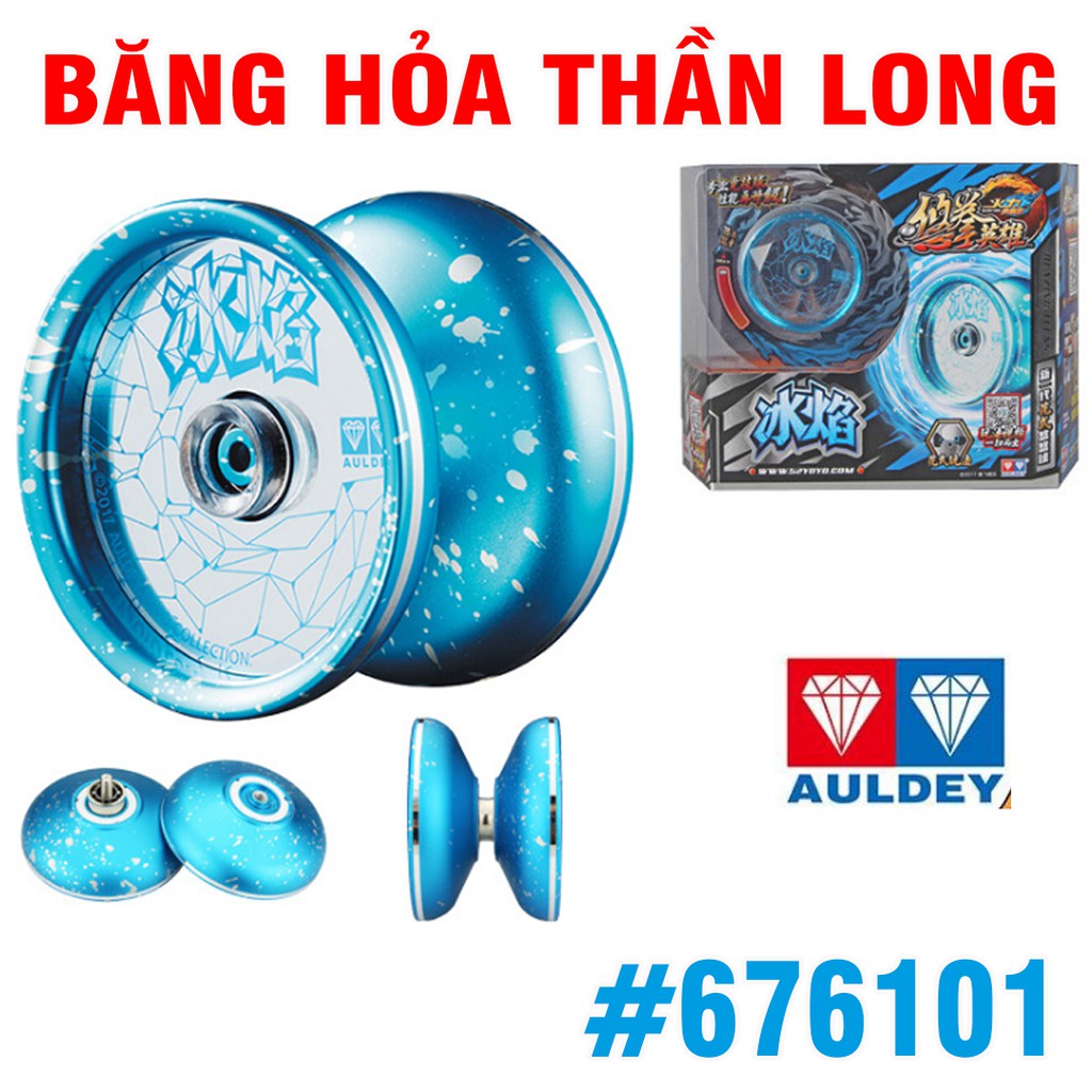 Con quay yoyo Băng Hỏa Thần Long Đồ chơi Tuyệt đỉnh Yoyo chính hãng Auldey mã 676101C