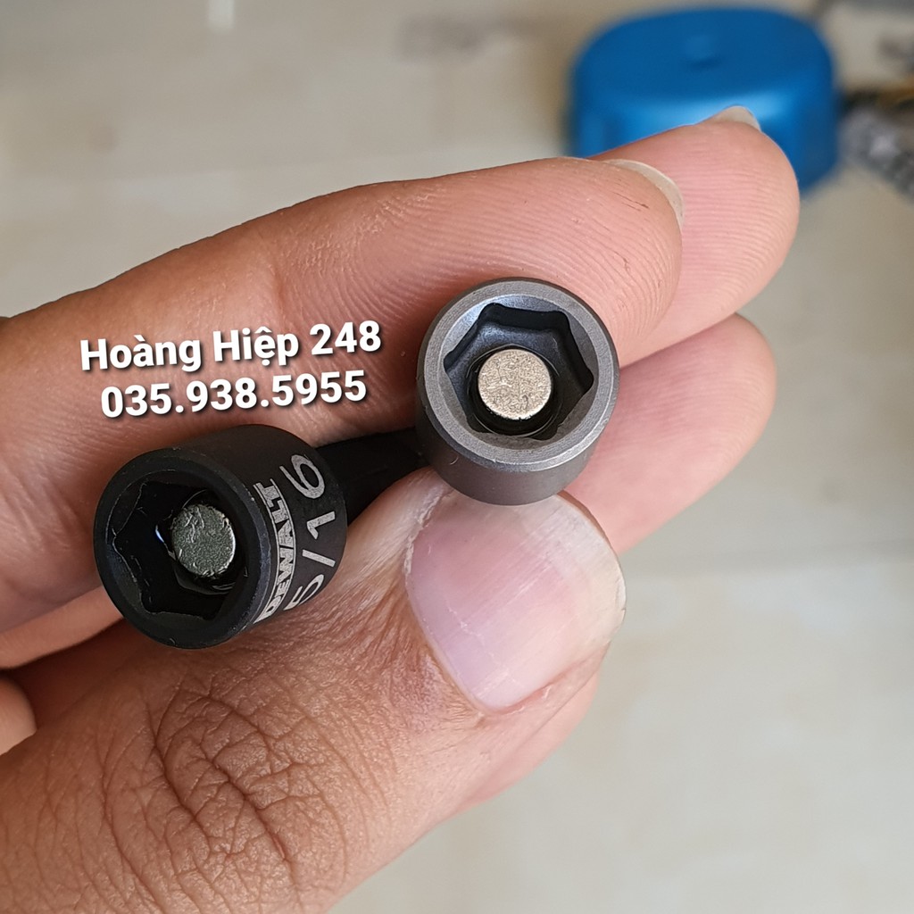 Đầu bắn tôn Dewalt 8mm dài 35mm