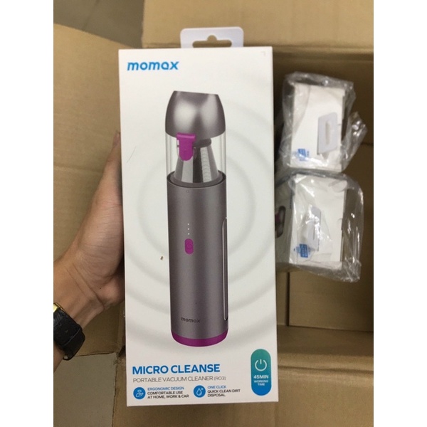 Máy hút bụi mini cầm tay Micro Cleanse Momax