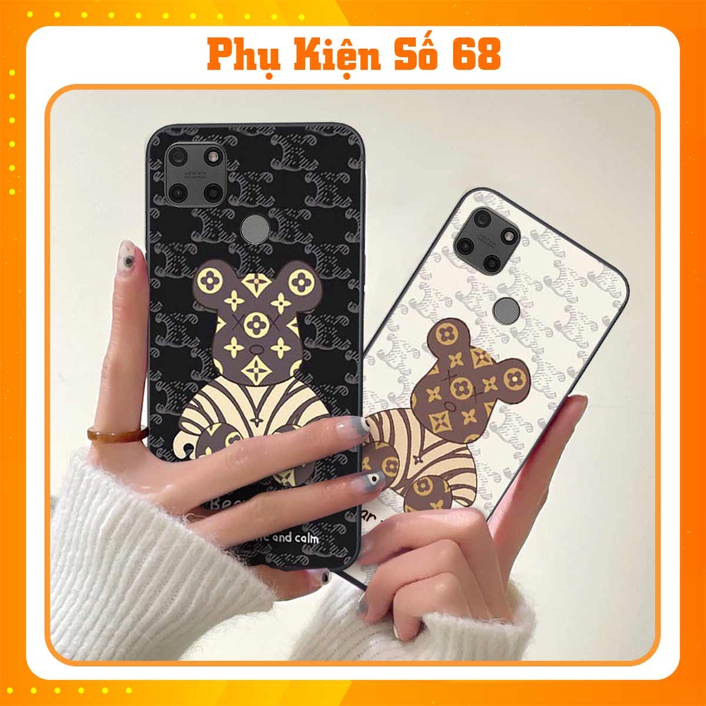 Ốp lưng điện thoại Realme C25s - C25Y elegant, gấu be@rbrick cao cấp, vỏ ốp rẻ đẹp