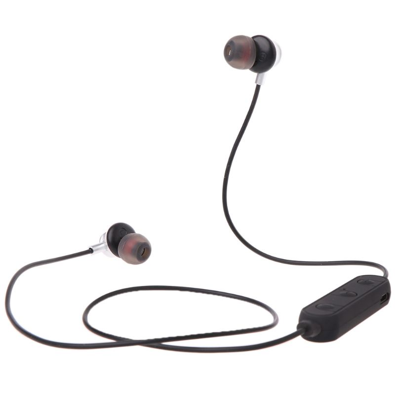 Tai Nghe Bluetooth bonj Kiểu Dáng Thể Thao Có Dây Đeo Cổ Tiện Dụng