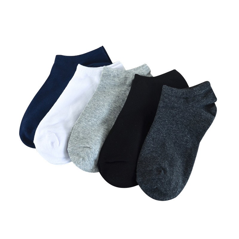 Vớ tất ngắn trơn chất liệu Cotton (VN 3)