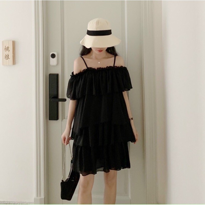 [ Tiểu Thư ] Đầm Maxi Voan 4 tầng mặc được 3 kiểu siêu xinh, đi biển đi chơi đẹp lắm nà | BigBuy360 - bigbuy360.vn