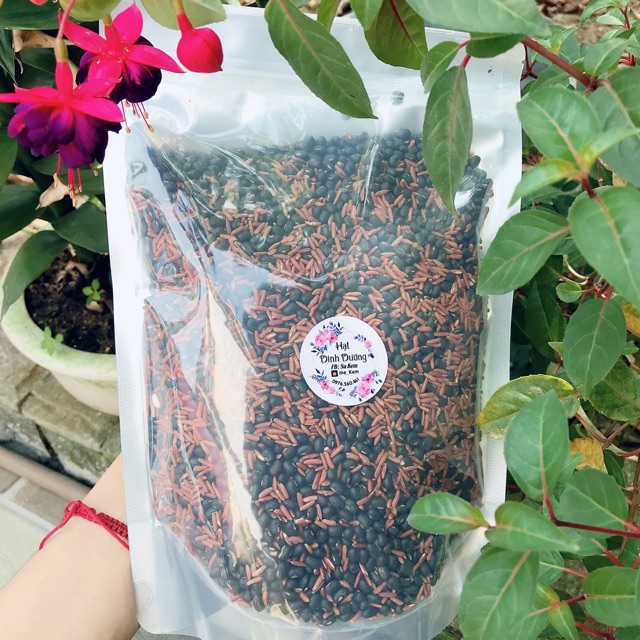 Trà gạo lứt mix đậu đen