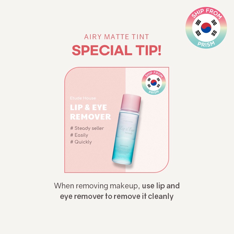 Innisfree Airy Matte Tint 3.8g: Tint Matte Lip nhẹ, thoải mái, lâu trôi