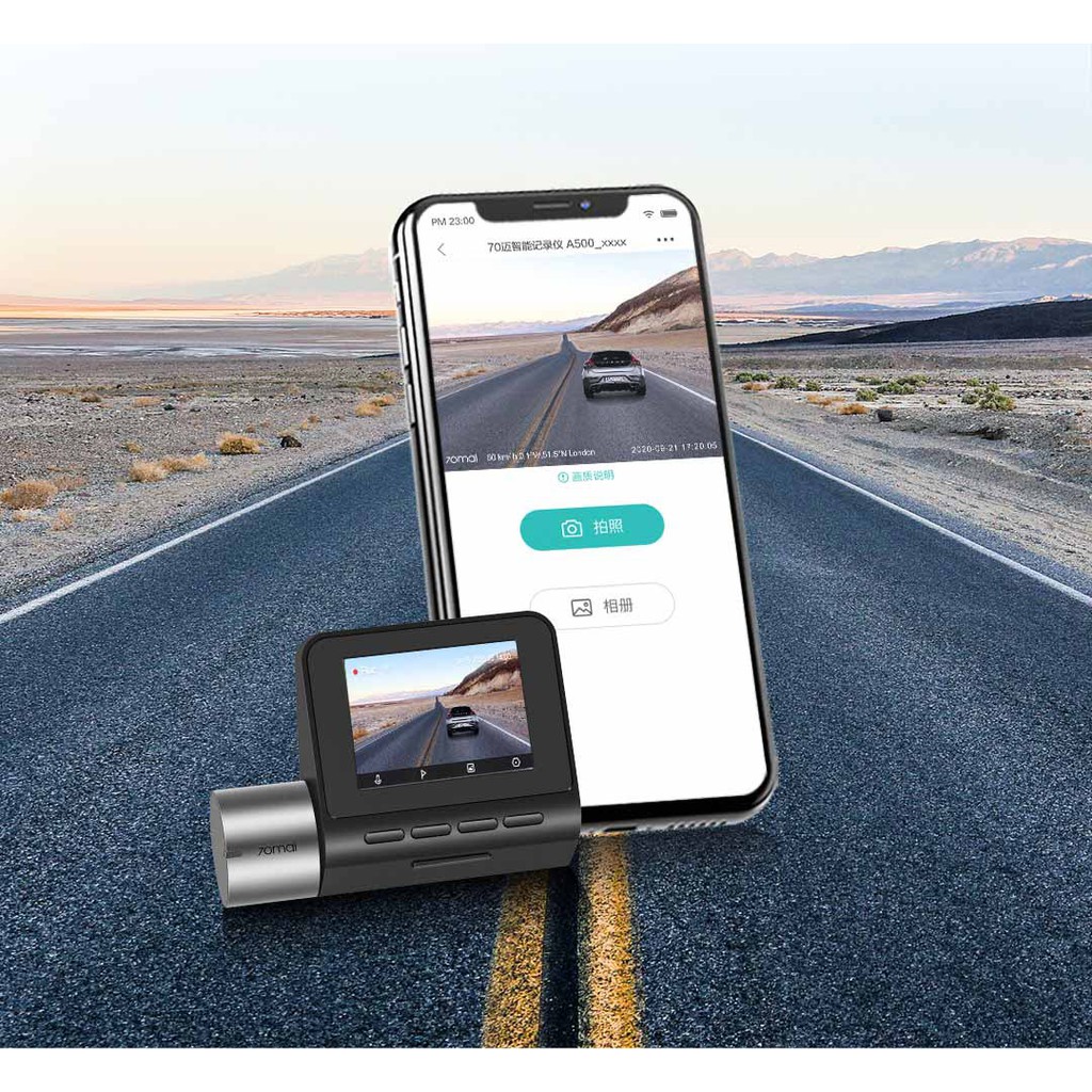 [Mã 267ELSALE hoàn 7% đơn 300K] Camera hành trình ô tô 70MAI Pro Plus A500 chuẩn 2K | BigBuy360 - bigbuy360.vn