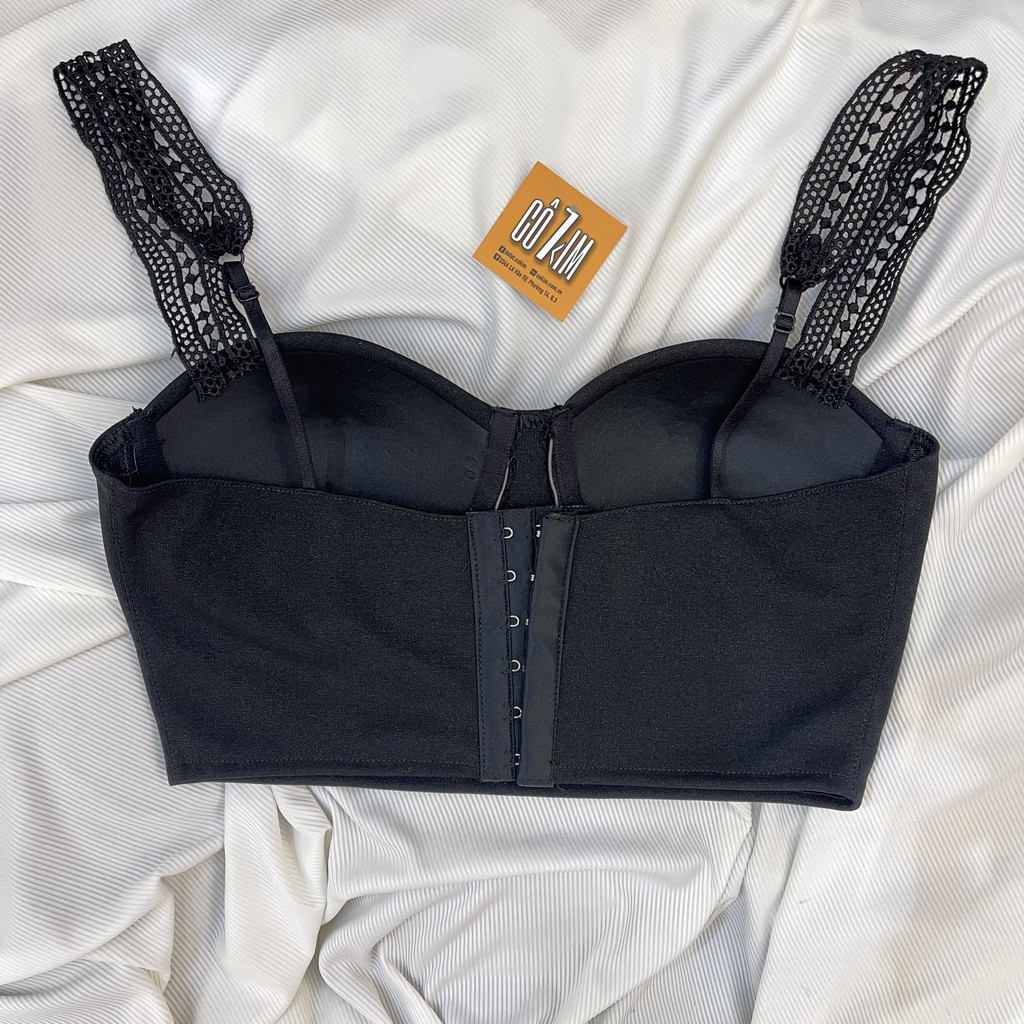 ÁO Toplette cup ngực không gọng Đen Basic CÔ KIM 7 | BigBuy360 - bigbuy360.vn