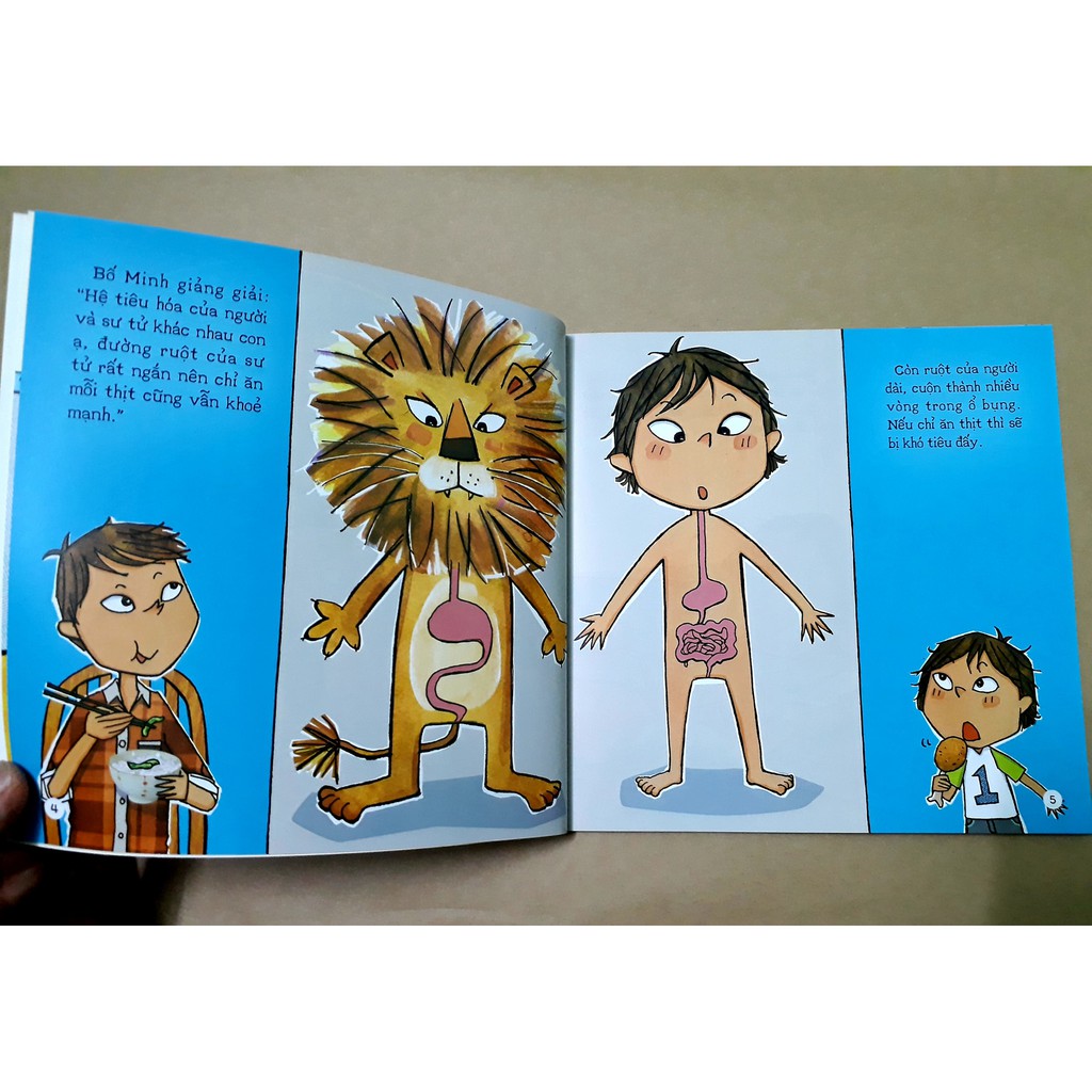 Sách - Combo Bé Khỏe Mỗi Ngày - Nếu không ăn rau thì sao/ Nếu không cắt tóc thì sao/ Nếu nhịn tiểu thì sao (6 Cuốn) | BigBuy360 - bigbuy360.vn