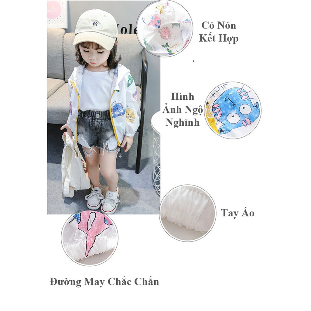 Áo Khoác Trẻ Em Xinh Xắn Cực Cute