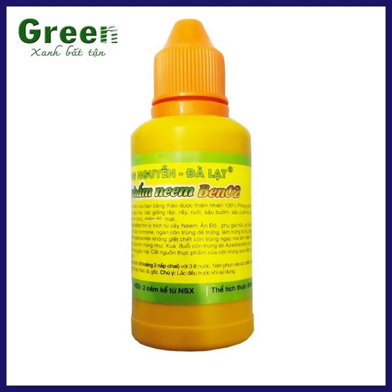 CHẾ PHẨM HÙNG NGUYỄN NEEM BEN 02 LỌ 100ML