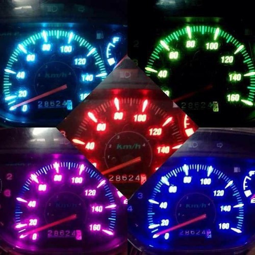 ĐÈN BÁO SỐ ĐỔI MÀU CỰC ĐẸP CHO CÁC LOẠI XE - đồ chơi xe máy - led