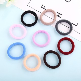 Set 20 Dây Chun Buộc Tóc Cotton Chống Đau Đầu Và Rụng Tóc Siêu Co Giãn Chất Xịn Dày Dặn!