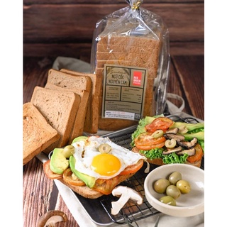 Bánh Mì Ngũ Cốc Nguyên Cám Gạch Đỏ 500Gr Chuyên Dành Cho Ăn Kiêng Eatclean Giàu Dinh Dưỡng