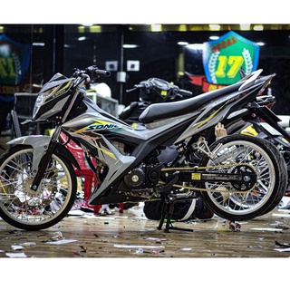 Tem Rời Honda Sonic 150 Xám Xi Măng - Tem Chuẩn Hình - Tặng Logo