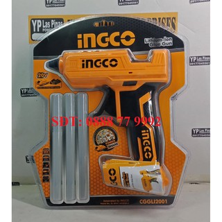 Body súng bắn keo dùng pin lithium 20v ingco cggli2001