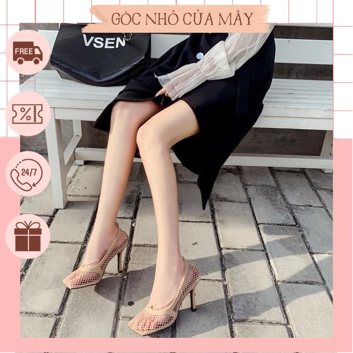 Giày Cao Gót Nữ Phong Cách Âu Mỹ Thời Trang Cho Mùa Hè GNCM2