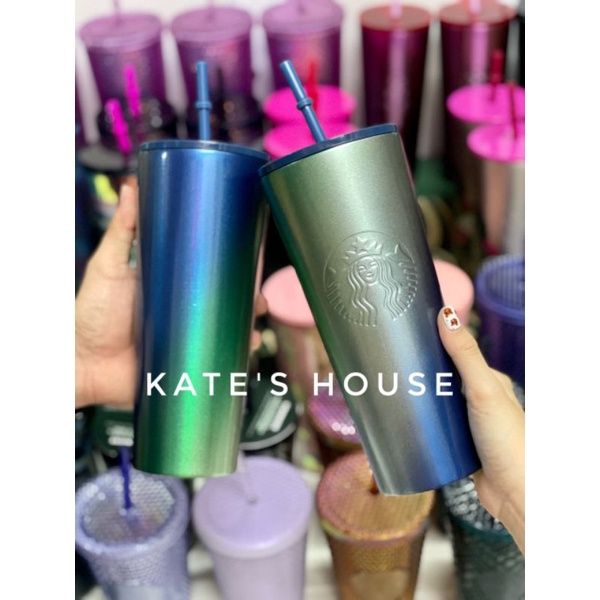 Ly bạc xanh Starbucks usa 710ml 💙