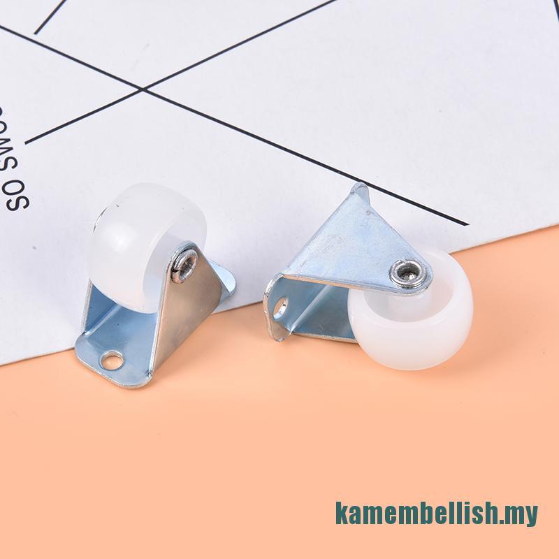 Bánh Xe Lăn Bằng Nhựa Pp 1 &quot;màu Trắng Thông Dụng Cho Đồ Nội Thất