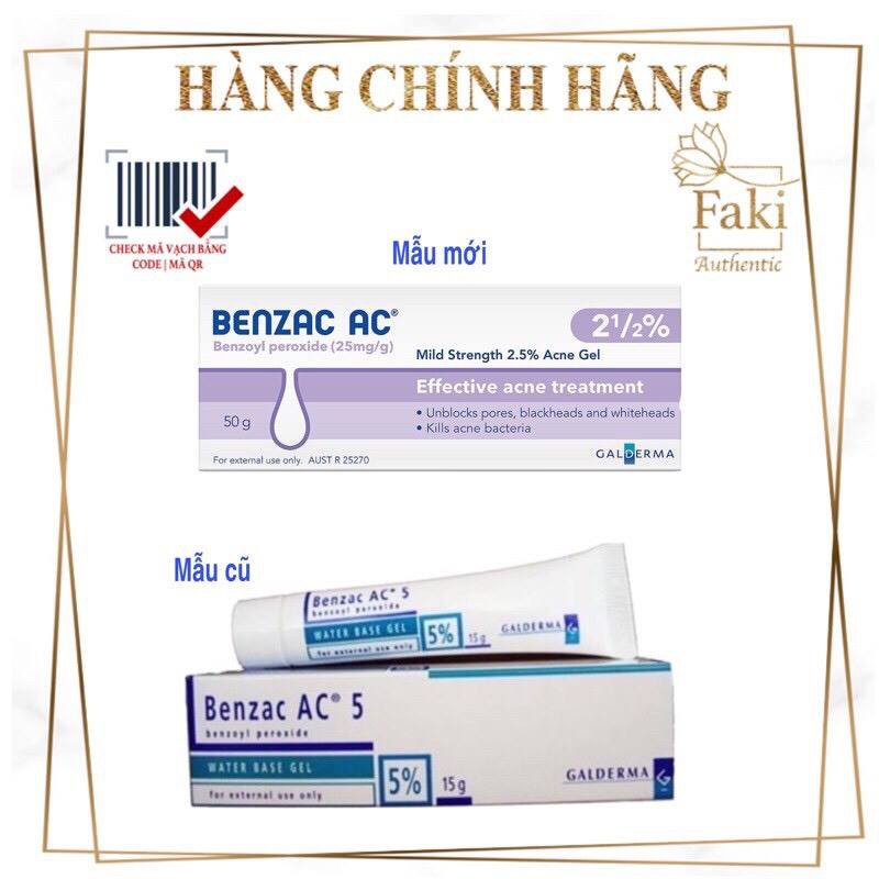 KEM BÔI GIẢM MỤN BENZAC AC 5 MẪU MỚI - 7674