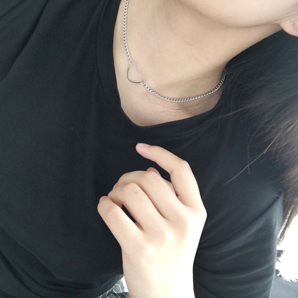 Dây chuyền mặt trái tim nhỏ xinh đơn giản thời trang cho nữ