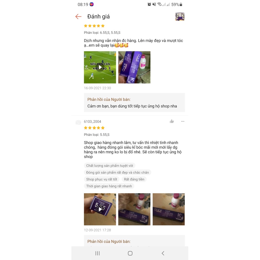 Thuốc nhuộm tóc thời trang Galati _ 50 màu thịnh hành nhất