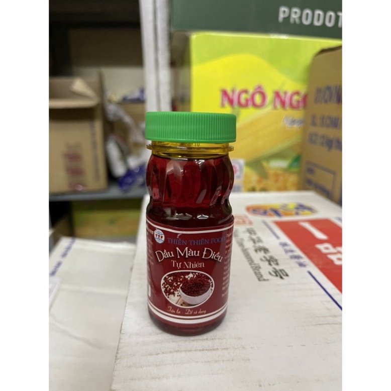 Dầu màu điều tạo màu đỏ tự nhiên