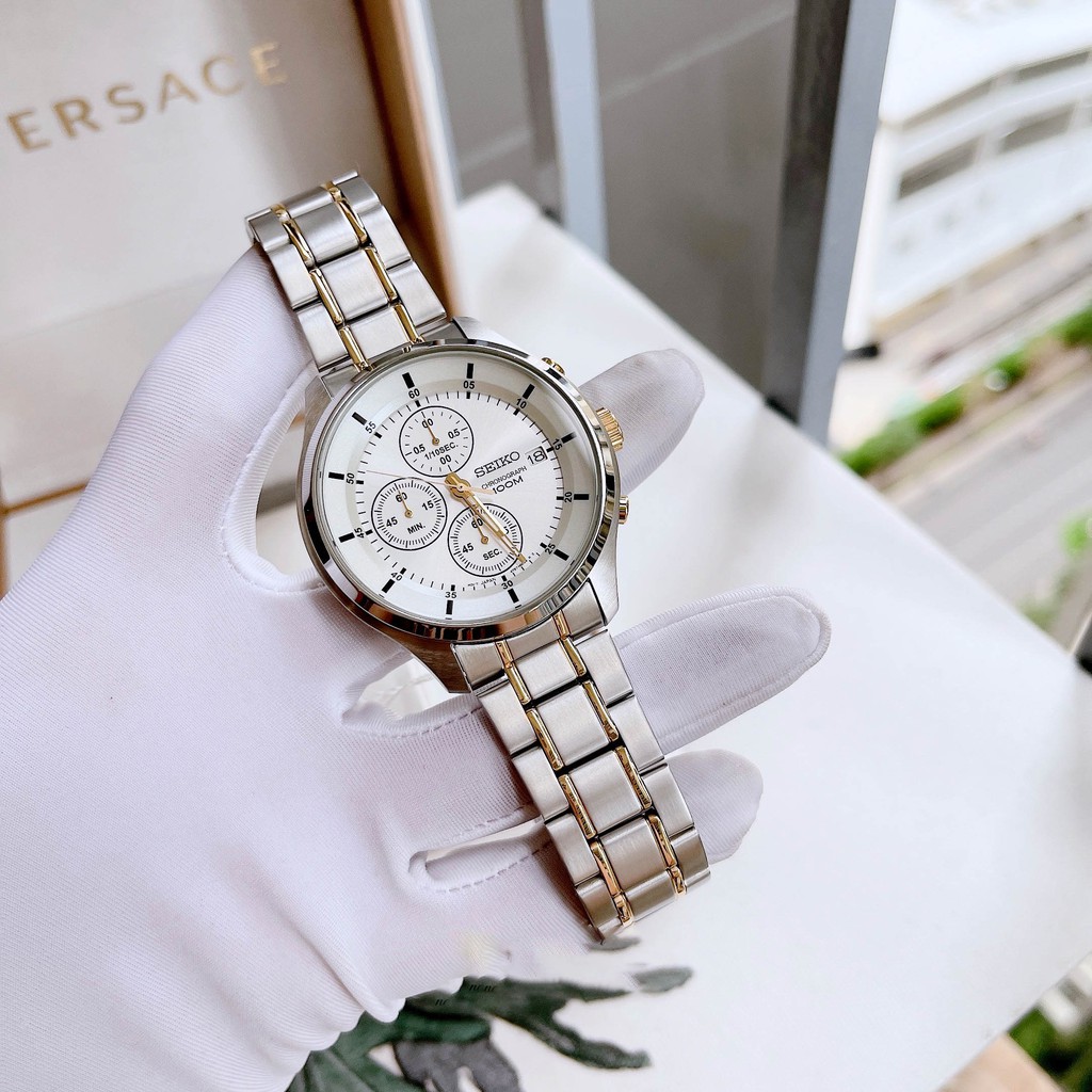 Đồng hồ nam Seiko SKS541P1 dây thép, mặt kính Hardlex (kính cứng) BẢO HÀNH 24 THÁNG