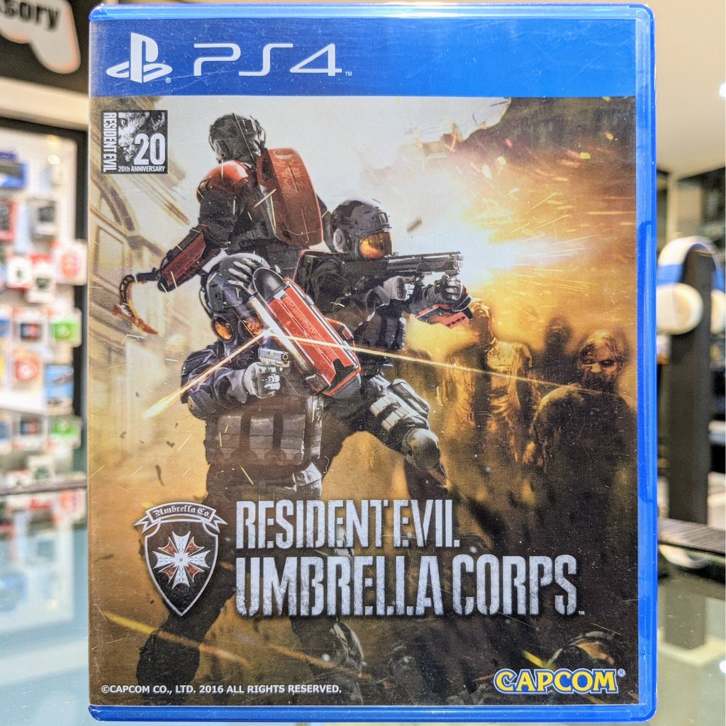 (Tiếng Anh) PS4 cũ Resident Evil Umbrella Corps PS4 Disc PS4 Game PS4 (Có thể chơi với PS5 Biohazard