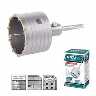 Bộ Mũi khoan khoét total 100 mm cần dài 110mm