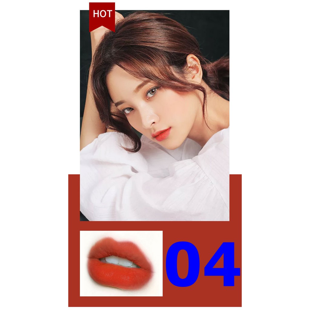 [Sỉ-Rẻ] Son Kem Tint Lì Lameila 1028 Dưỡng Ẩm, Bám Màu Không Trôi [Lẻ-Sỉ] | BigBuy360 - bigbuy360.vn