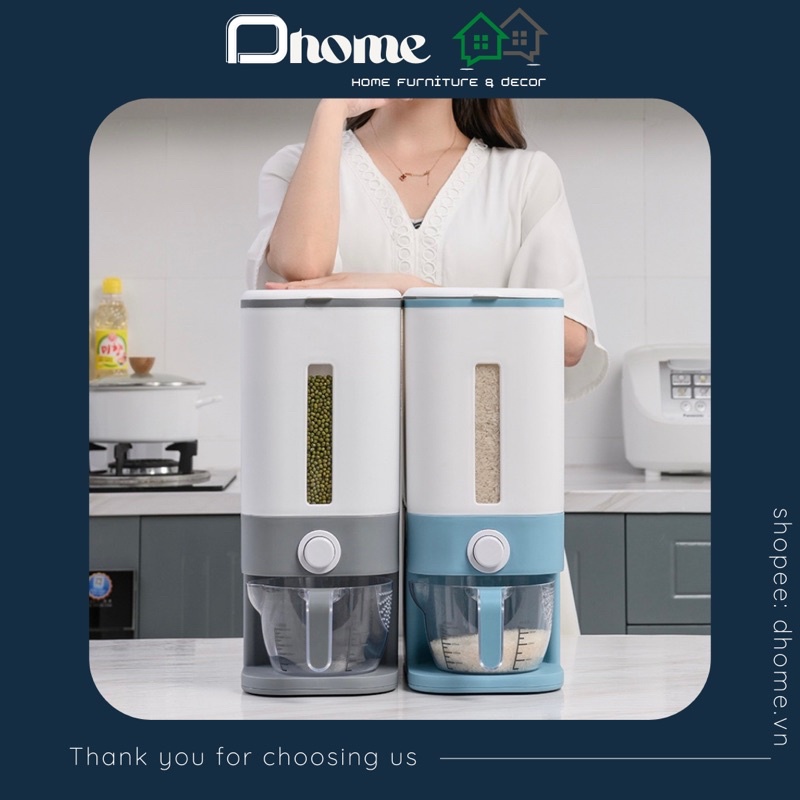 Thùng Đựng Gạo, Đựng Hạt Chống Côn Trùng Xâm Nhập, Chống Ẩm Mốc