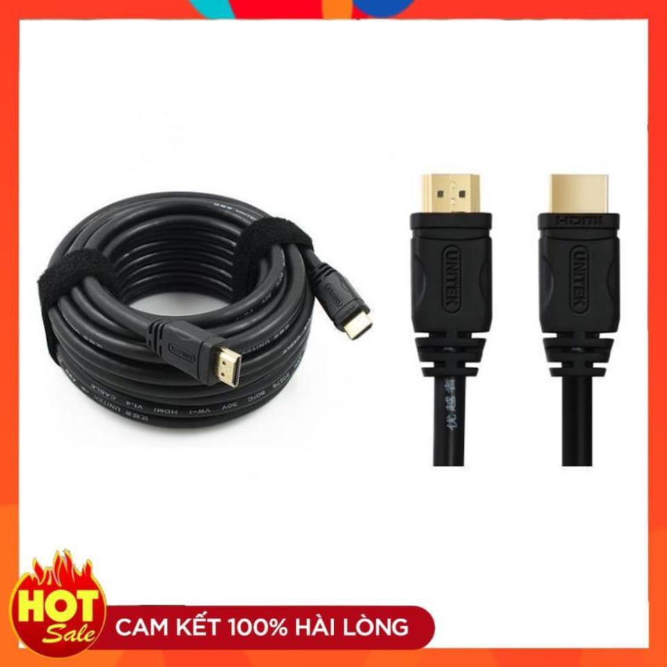 [Chính Hãng] Dây cáp Hdmi 20m (mét) (chống nhiễu) UNITEK Full HD cao cấp - Hàng chính hãng ( UNITEK Y-C144M)