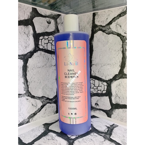 Nước lau gel Li-nail chính hãng có mùi thơm - cồn lau gel chuyên dụng cho dân làm móng