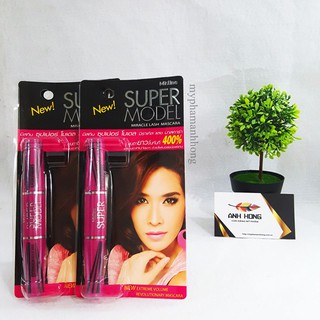 Mascara 2 Đầu Mistine Super Model Miracle Lash Mascara