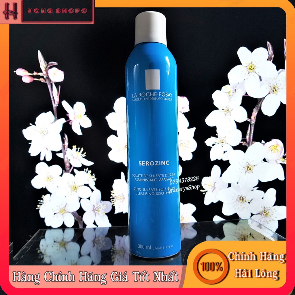 Nước xịt khoáng giúp làm sạch và dịu da La Roche-Posay Serozinc 50-150-300ml