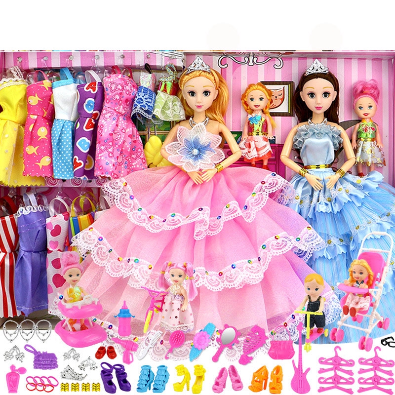 Bộ 131 Đồ Chơi Búp Bê Barbie