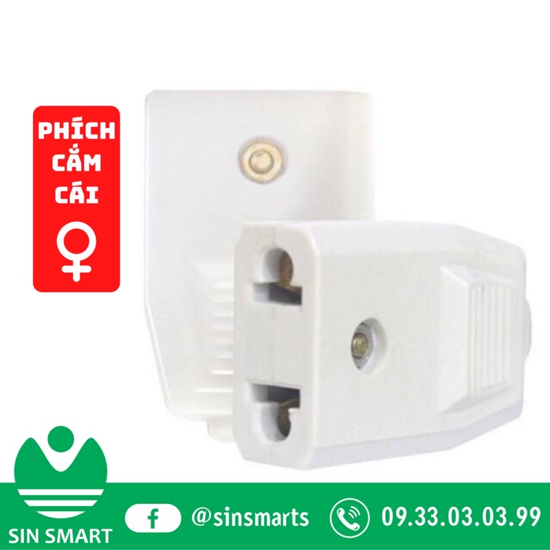 Phích cắm CÁI | đuôi E27 loại tốt dùng gia đình xưởng nhà kho dân dụng
