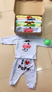 Set bộ cotton cho bé